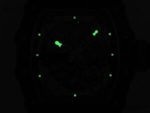 Richard Mille RM035 BLACK CARBON SONIC BEST EDITION SKELETON DIAL ON BLACK RUBBER STRAP CLONE RMUL2 - Image 32