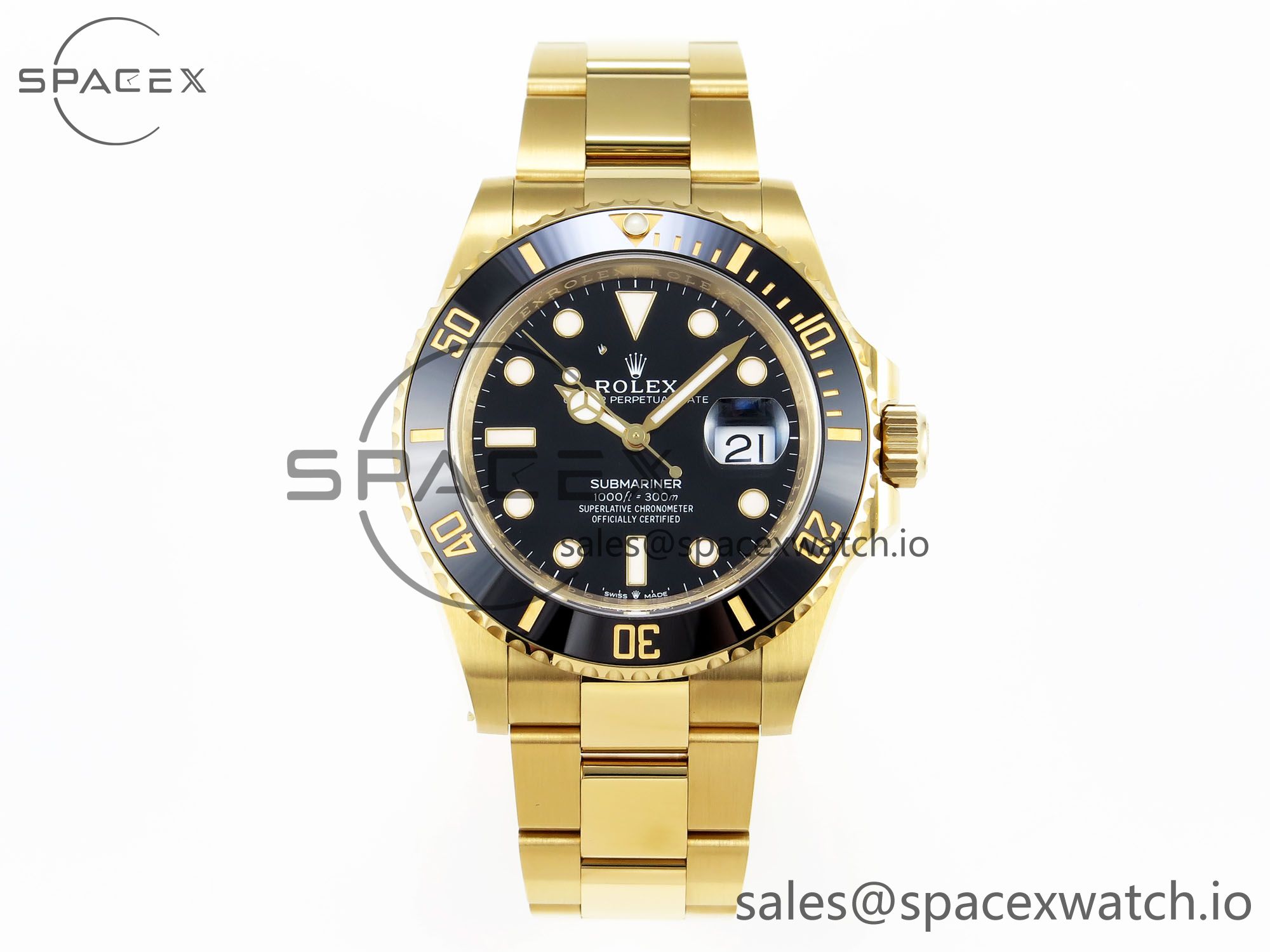 IMG_0001 Rolex Submariner 41mm 126618 LN Black Ceramic 904L Steel Clean 1:1 Best Edition VR3235 - Image 1