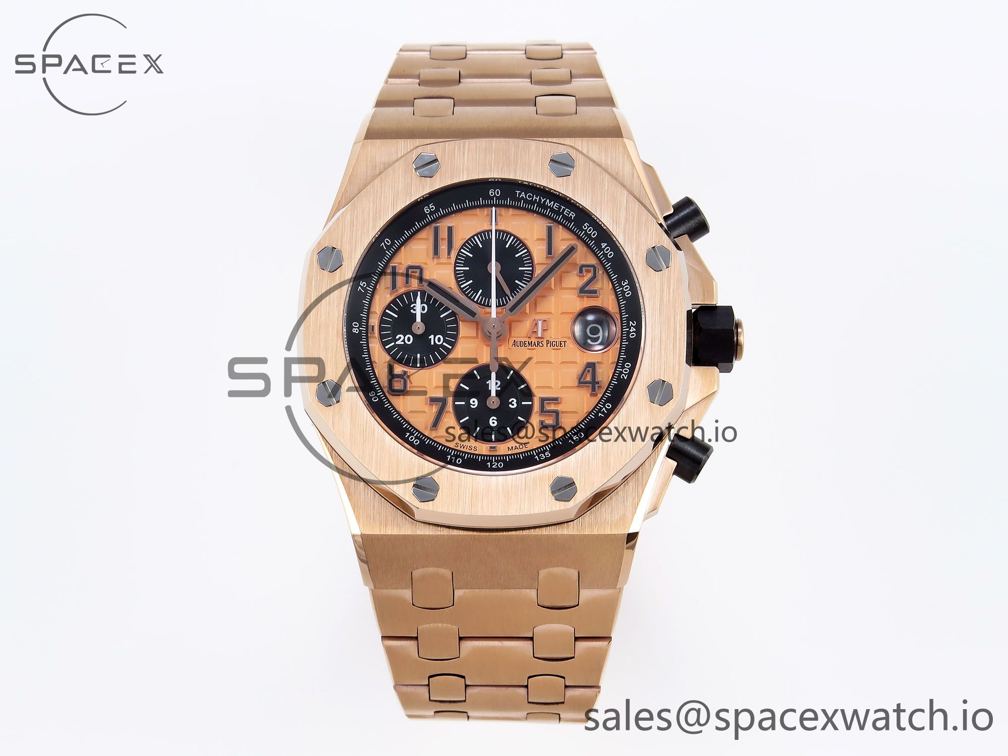 IMG_0001 Audemars Piguet Royal Oak Offshore 42mm RG/RG Gold/Num APF A3126 - Image 1