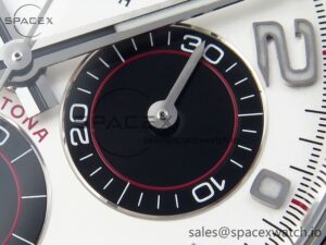Rolex Daytona 116509 Clean 1:1 Best Edition White Dial Arabic Markers on SS Bracelet SA4130 V2 - Image 10
