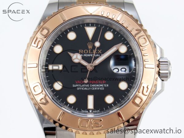 Rolex Yacht-Master 126621 40mm RG/SS Black/Dot C+S VR3235 - Image 2