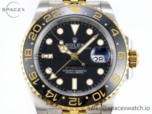 Rolex GMT Master II 126713 904L SS APF 1:1 Best Edition Black Dial on Jubilee Bracelet VR3285 CHS - Image 2