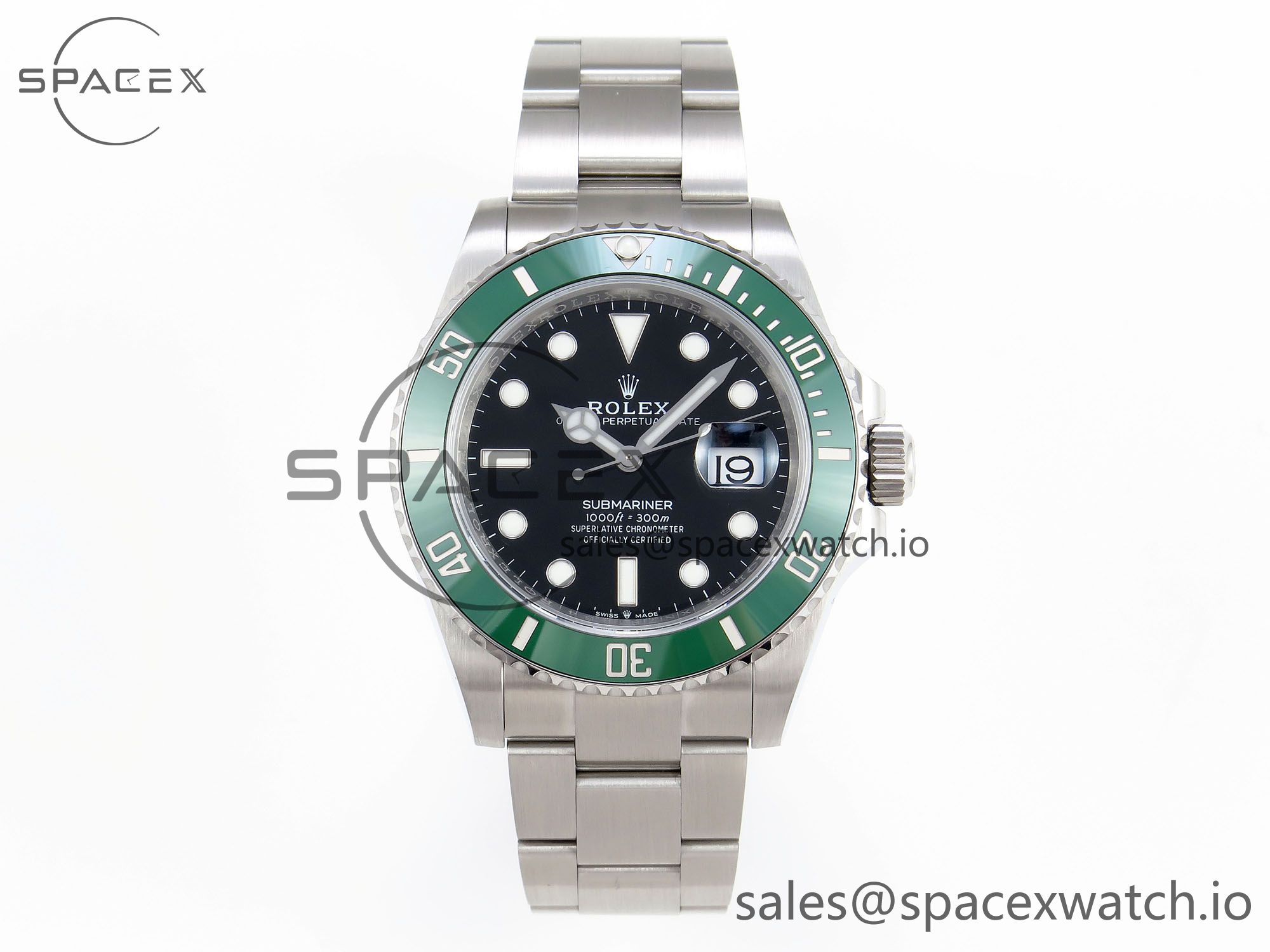 IMG_0002 Rolex Submariner 41mm 126610 LV Kermit 904L Steel C+S 1:1 Best Edition VR3235 - Image 1