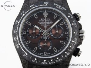 Rolex Daytona DIW Carbon/SS Case and Bezel DIWF Edition Brown Dial on Brown Nylon Strap A7750 - Image 2