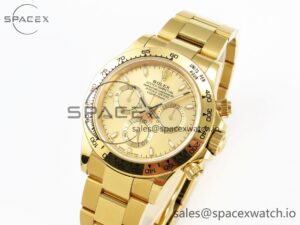 Rolex Daytona 116508 KING 1:1 Best Edition YG Dial on YG Bracelet SA4130 - Image 4