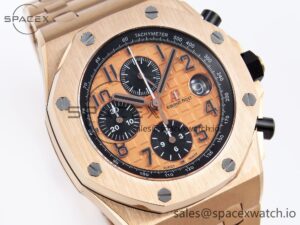 Audemars Piguet Royal Oak Offshore 42mm RG/RG Gold/Num APF A3126 - Image 3