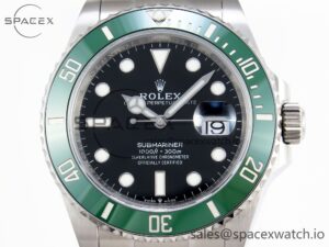 Rolex Submariner 41mm 126610 LV Kermit 904L Steel C+S 1:1 Best Edition VR3235 - Image 2
