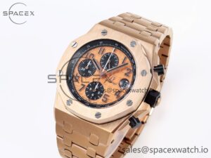 Audemars Piguet Royal Oak Offshore 42mm RG/RG Gold/Num APF A3126 - Image 4