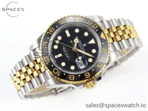 Rolex GMT Master II 126713 904L SS APF 1:1 Best Edition Black Dial on Jubilee Bracelet VR3285 CHS - Image 6