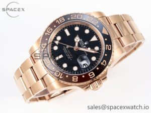Rolex GMT-Master II 126711 CHNR Black/Brown Ceramic Clean Factory Best Edition on RG Bracelet DD3285 CHS - Image 6