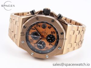 Audemars Piguet Royal Oak Offshore 42mm RG/RG Gold/Num APF A3126 - Image 5