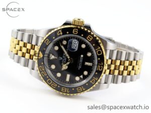 Rolex GMT Master II 126713 904L SS APF 1:1 Best Edition Black Dial on Jubilee Bracelet VR3285 CHS - Image 5