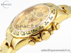 Rolex Daytona 116508 KING 1:1 Best Edition YG Dial on YG Bracelet SA4130 - Image 7