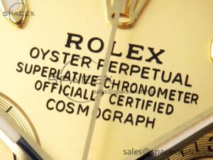 Rolex Daytona 116508 KING 1:1 Best Edition YG Dial on YG Bracelet SA4130 - Image 9