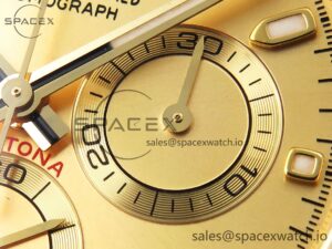 Rolex Daytona 116508 KING 1:1 Best Edition YG Dial on YG Bracelet SA4130 - Image 10