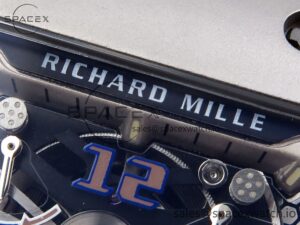 Richard Mille RM21-01 SS Tourbillon RMF Best Edition Skeleton Dial on White Rubber Strap - Image 9
