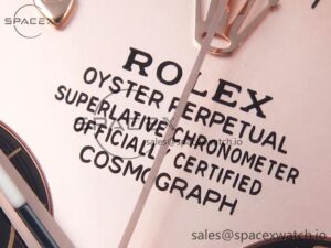 Rolex Daytona 116505 KING 1:1 Best Edition Sundust/Black Dial on RG Bracelet SA4130 - Image 9