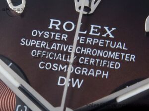 Rolex Daytona DIW Carbon/SS Case and Bezel DIWF Edition Brown Dial on Brown Nylon Strap A7750 - Image 9