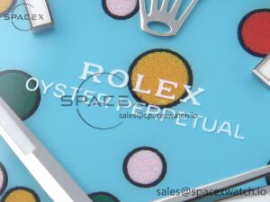 Rolex Oyster Perpetual 124300 41mm EWF 1:1 Best Edition 904L Steel Celebration Dial A3230 - Image 9