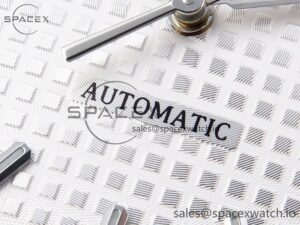Audermars Piguet Royal Oak 41mm Frosted SS APSF 1:1 Best Edition White Textured Dial on SS Bracelet SA3120 Super Clone - Image 11