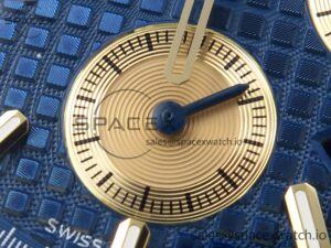 Audermars Piguet Royal Oak Chrono 26331 YG IPF 1:1 Best Edition Blue/YG Dial on YG Bracelet A7750 - Image 11