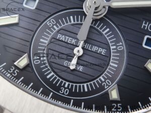 Patek Philippe Nautilus 5990 SS SPPF 1:1 Best Edition Blue Dial on SS Bracelet A28-520 Clone - Image 11