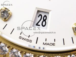 Omega Constellation 39mm SS/YG Diamonds Bezel ASWF 1:1 Best Edition White Diamonds Dial on SS/YG Bracelet A8800 - Image 11