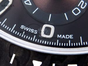 Rolex Daytona DIW Carbon/SS Case and Bezel DIWF Edition Brown Dial on Brown Nylon Strap A7750 - Image 12