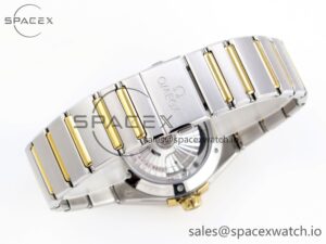 Omega Constellation 39mm SS/RG ASWF 1:1 Best Edition White Dial on SS/RG Bracelet A8800 - Image 14