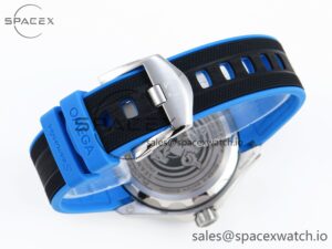 Omega SEAMASTER PLANET OCEAN 6000M ULTRA DEEP 45.5MM SS TF 1:1 BEST EDITION WHITE DIAL BLUE BEZEL ON RUBBER STRAP A2824 - Image 14