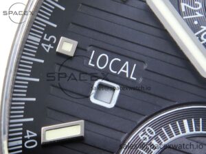 Patek Philippe Nautilus 5990 SS SPPF 1:1 Best Edition Blue Dial on SS Bracelet A28-520 Clone - Image 12