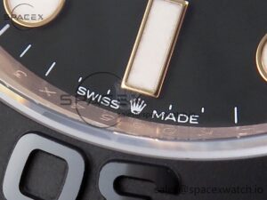Rolex Yacht-Master 126655 C+SF Best Edition Black Ceramic Bezel on Oysterflex Strap VR3235 - Image 12