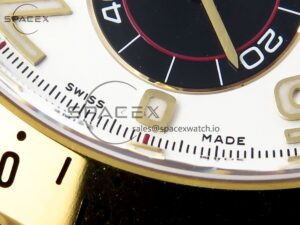 Rolex Daytona 116503 Clean 1:1 Best Edition White Dial Arabic Markers on SS/YG Bracelet SA4130 V2 - Image 12
