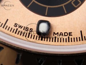 Rolex Daytona 116505 RG OMF Best Edition RG/Black Dial on RG Bracelet A7750 (Slim Movement) - Image 12