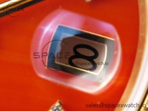 Rolex DayDate 36mm YG/YG Pres Dia Orange Gradient Dial RAF A2834 - Image 10