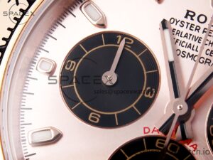 Rolex Daytona 116505 KING 1:1 Best Edition Sundust/Black Dial on RG Bracelet SA4130 - Image 13