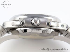 Patek Philippe Nautilus 5990 SS SPPF 1:1 Best Edition Blue Dial on SS Bracelet A28-520 Clone - Image 14