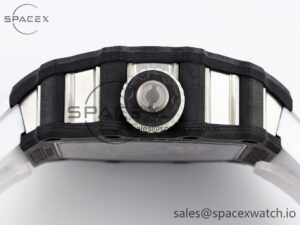 Richard Mille RM21-01 SS Tourbillon RMF Best Edition Skeleton Dial on White Rubber Strap - Image 15