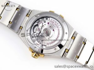Omega Constellation 39mm SS/RG ASWF 1:1 Best Edition White Dial on SS/RG Bracelet A8800 - Image 15