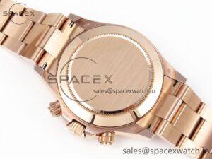 Rolex Daytona 116505 KING 1:1 Best Edition RG/Black Dial on RG Bracelet SA4130 - Image 17