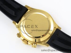 Rolex Daytona 116518 APSF 1:1 Best Edition Black Dial on Oysterflex Rubber Strap SH4130 - Image 17