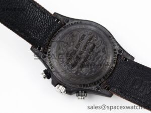 Rolex Daytona DIW Carbon/SS Case and Bezel DIWF Edition Brown Dial on Brown Nylon Strap A7750 - Image 17