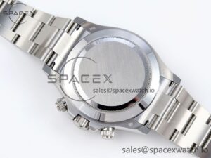 Rolex Daytona 116509 Clean 1:1 Best Edition 904L SS Case Garnet Dial on Oysterflex Stainless Stee Strap A4130 - Image 17