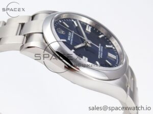 Rolex Oyster Perpetual 126000 36mm VSF 1:1 Best Edition 904L Steel Blue Dial VS3235 - Image 8