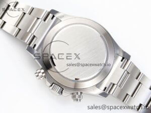 Rolex Daytona 116509 SS OMF Best Edition Gray/Black Dial on SS Bracelet A7750 (Slim Movement) - Image 17