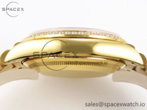 Rolex DayDate 36mm YG/YG Pres Dia Orange Gradient Dial RAF A2834 - Image 14