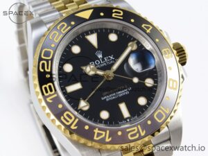 Rolex GMT Master II 126713 904L SS APF 1:1 Best Edition Black Dial on Jubilee Bracelet VR3285 CHS - Image 3