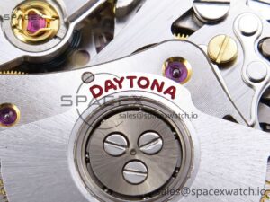 Rolex Daytona 116508 KING 1:1 Best Edition Black/YG Diamonds Dial on YG Bracelet SA4130 - Image 21
