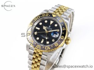 Rolex GMT Master II 126713 904L SS APF 1:1 Best Edition Black Dial on Jubilee Bracelet VR3285 CHS - Image 4