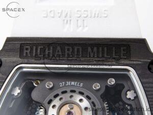 Richard Mille RM21-01 SS Tourbillon RMF Best Edition Skeleton Dial on White Rubber Strap - Image 19